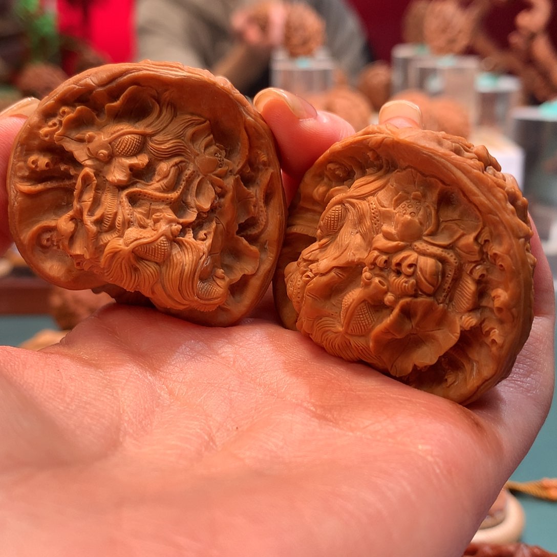 文玩核桃把件————————/-