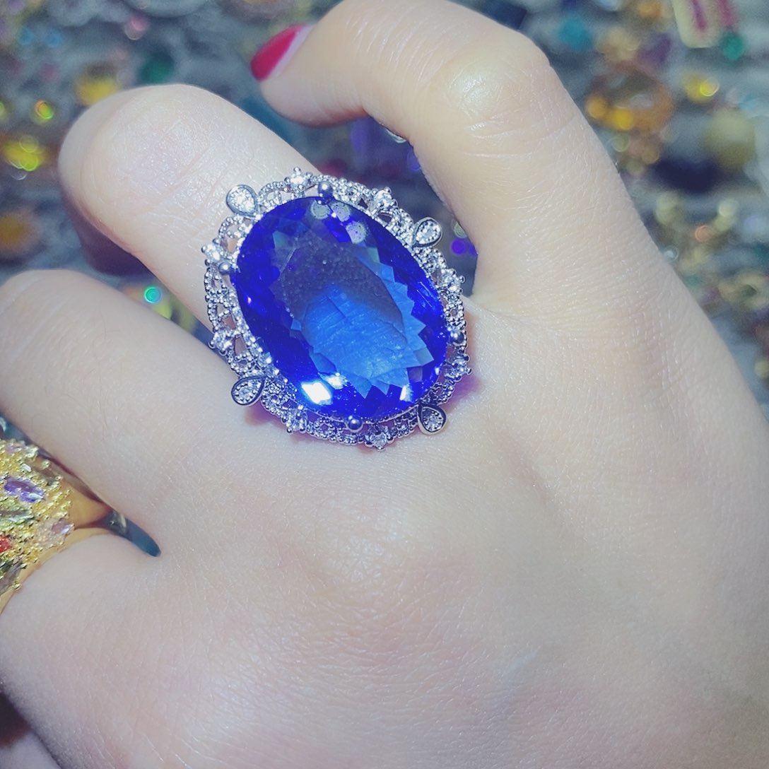 【闪购商品】托帕石耳饰银S925镶嵌