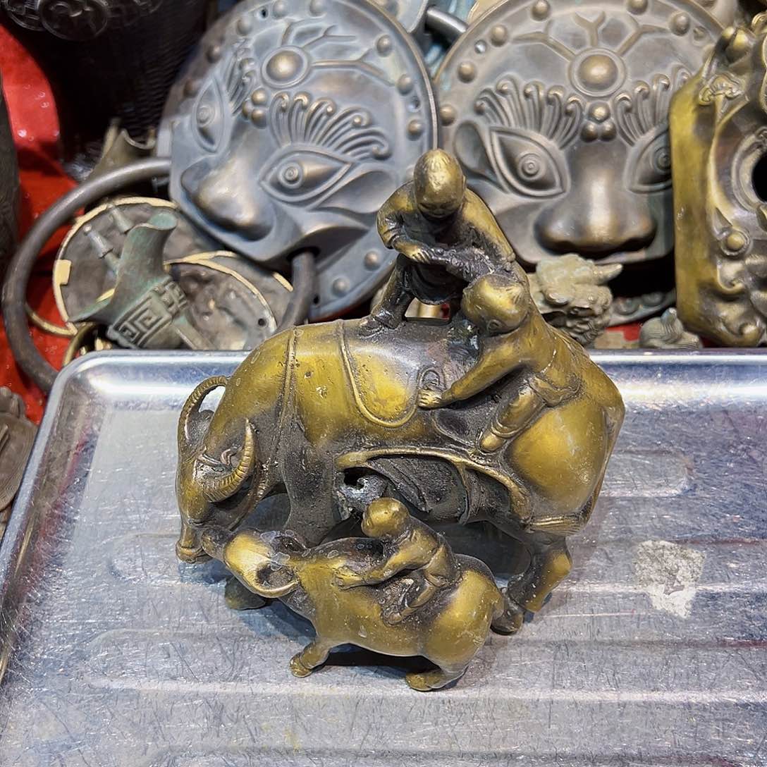 黄铜材质文房摆件