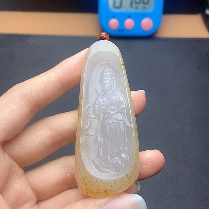 和田玉挂件未镶嵌浓****?N