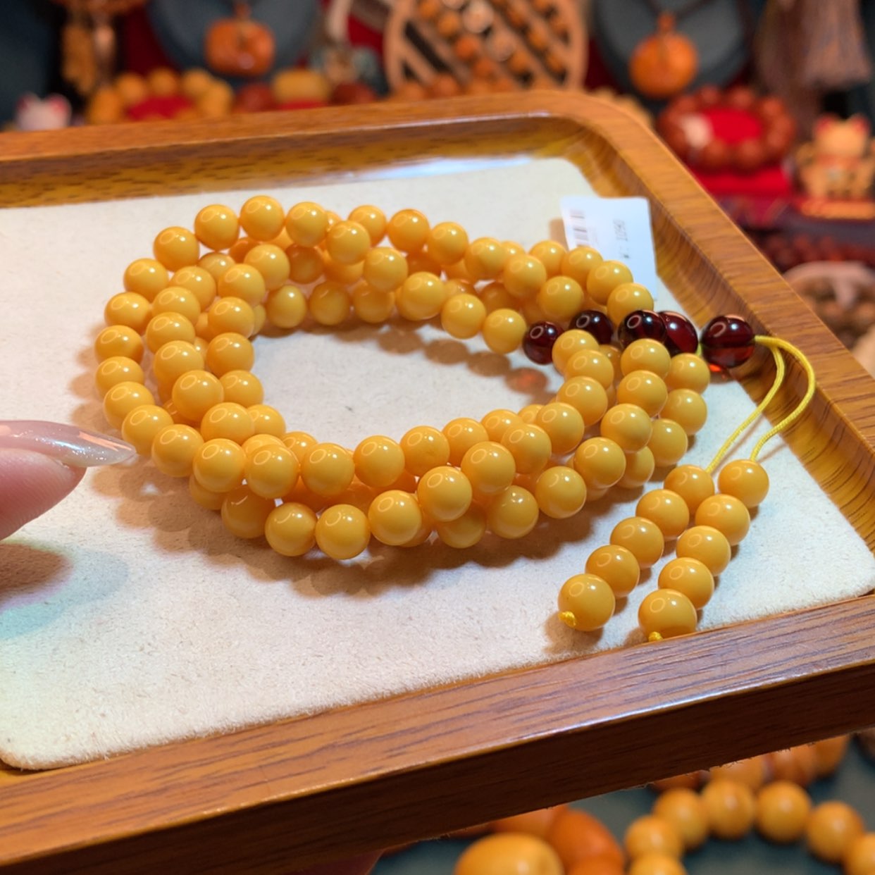 【闪购商品】蜜蜡手链未镶嵌蜜蜡手链