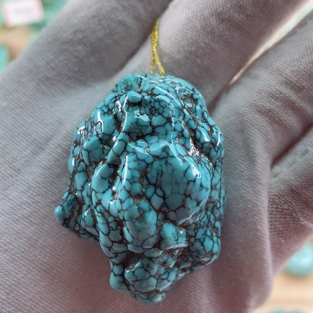 绿松石珠宝奇石未镶嵌