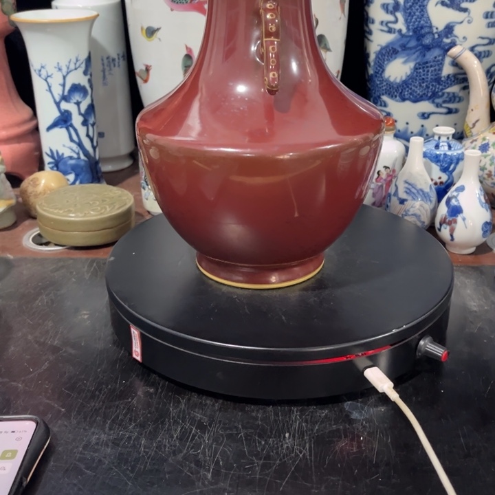 摆件省*紫金釉！！！＇赏瓶