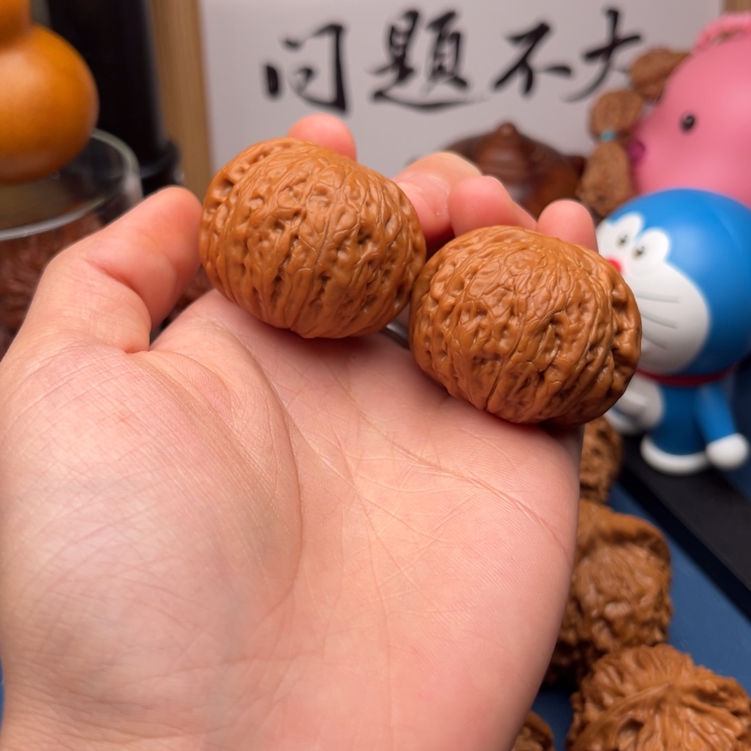 文玩核桃把件37铁锤