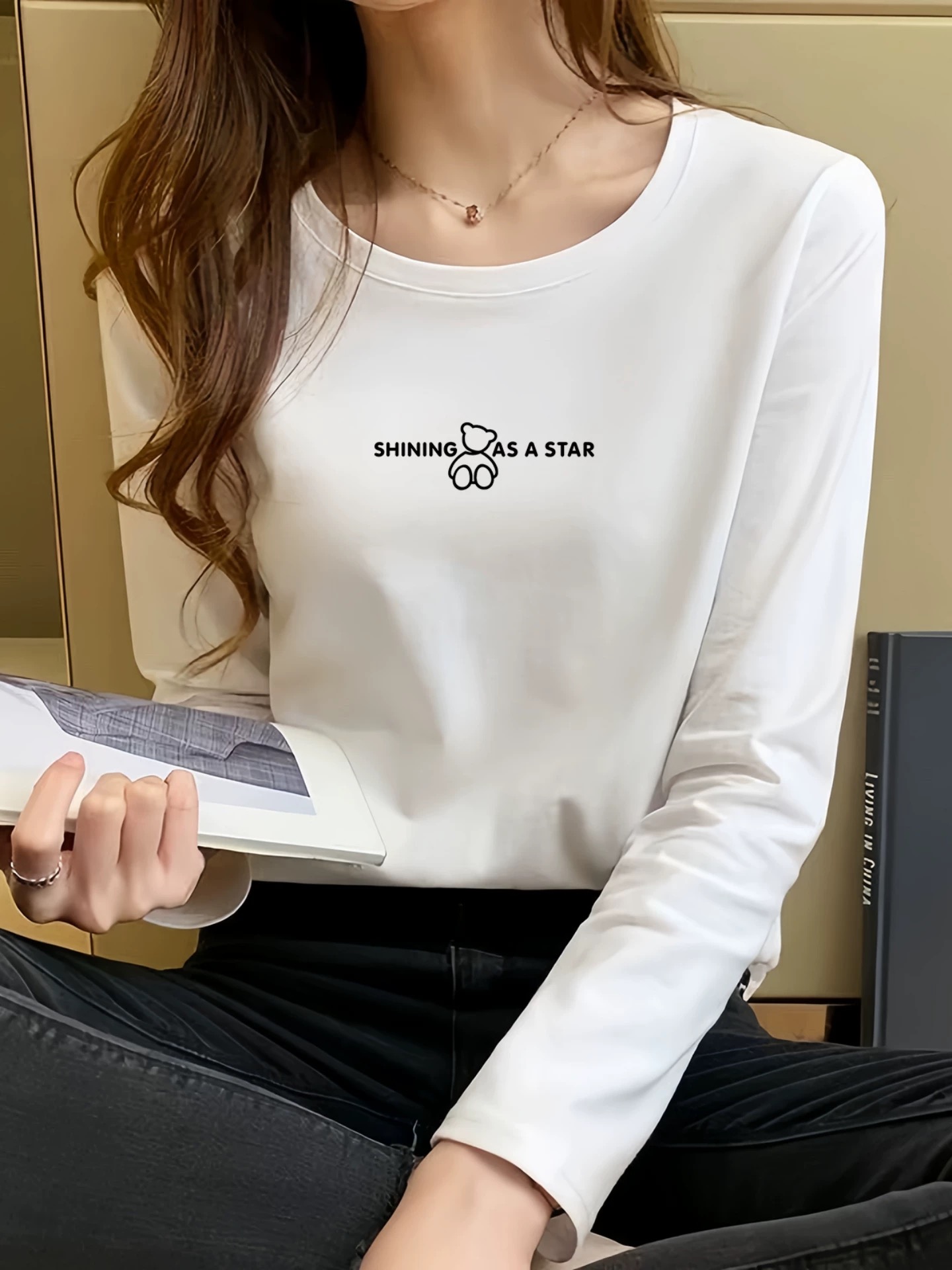 (601-800) 直播链接默认瑕疵介意勿拍no，退，no，换！女装T恤上衣