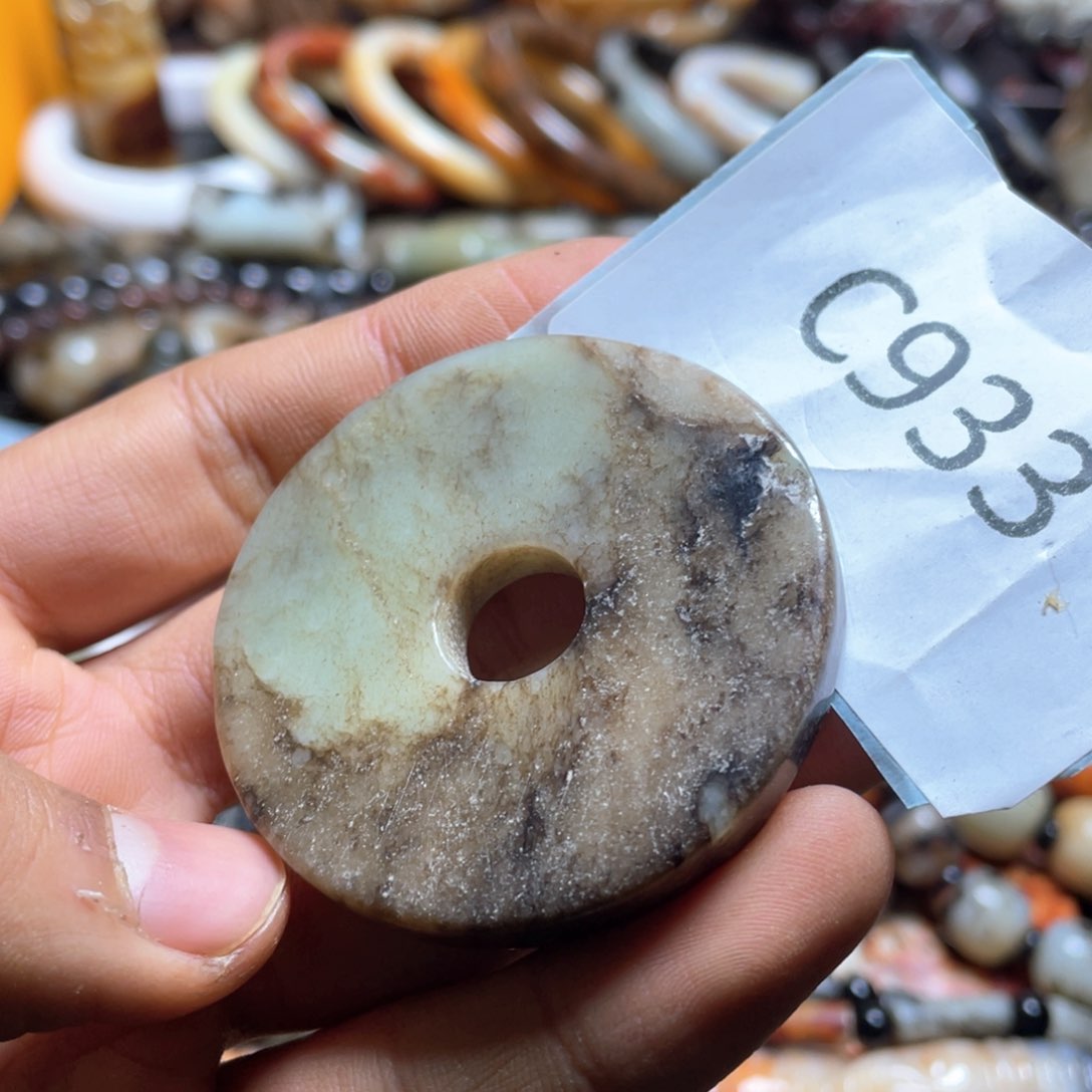 和田玉（糖玉）挂件未镶嵌