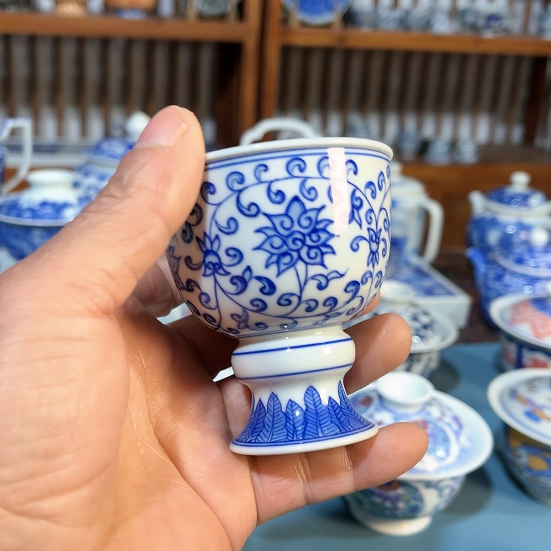 錡镇堂手工手绘杯