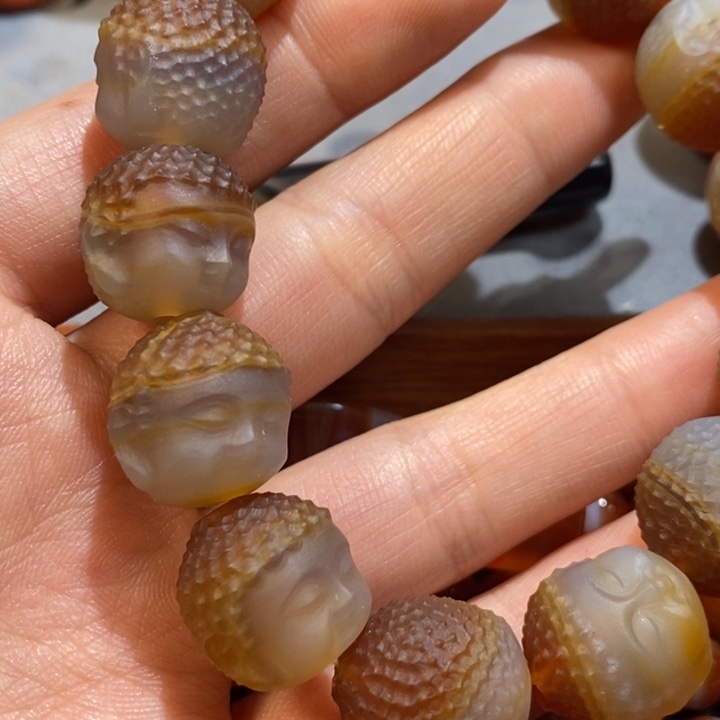 随****玛瑙/玉髓未镶嵌颈饰