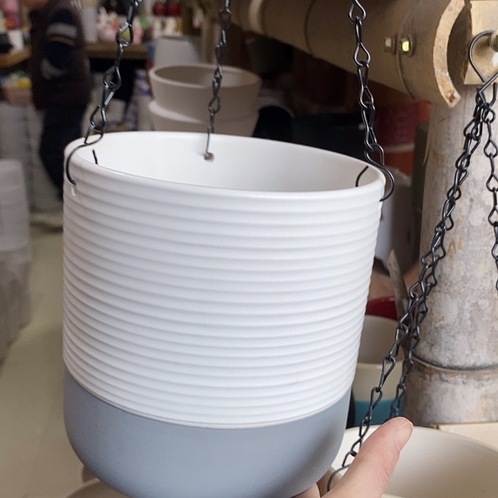 陶盆有孔 瑕疵针孔漏釉介意勿拍外口 15外高16