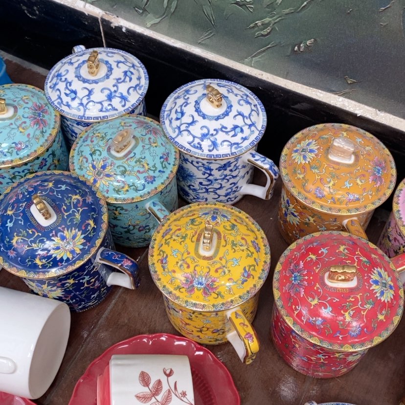 【闪购商品】钛合金珐琅彩杯子