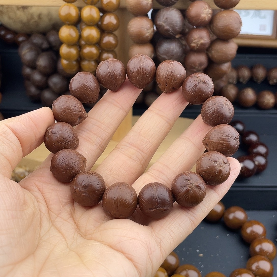 南***】紫金鼠手串紫金鼠原皮