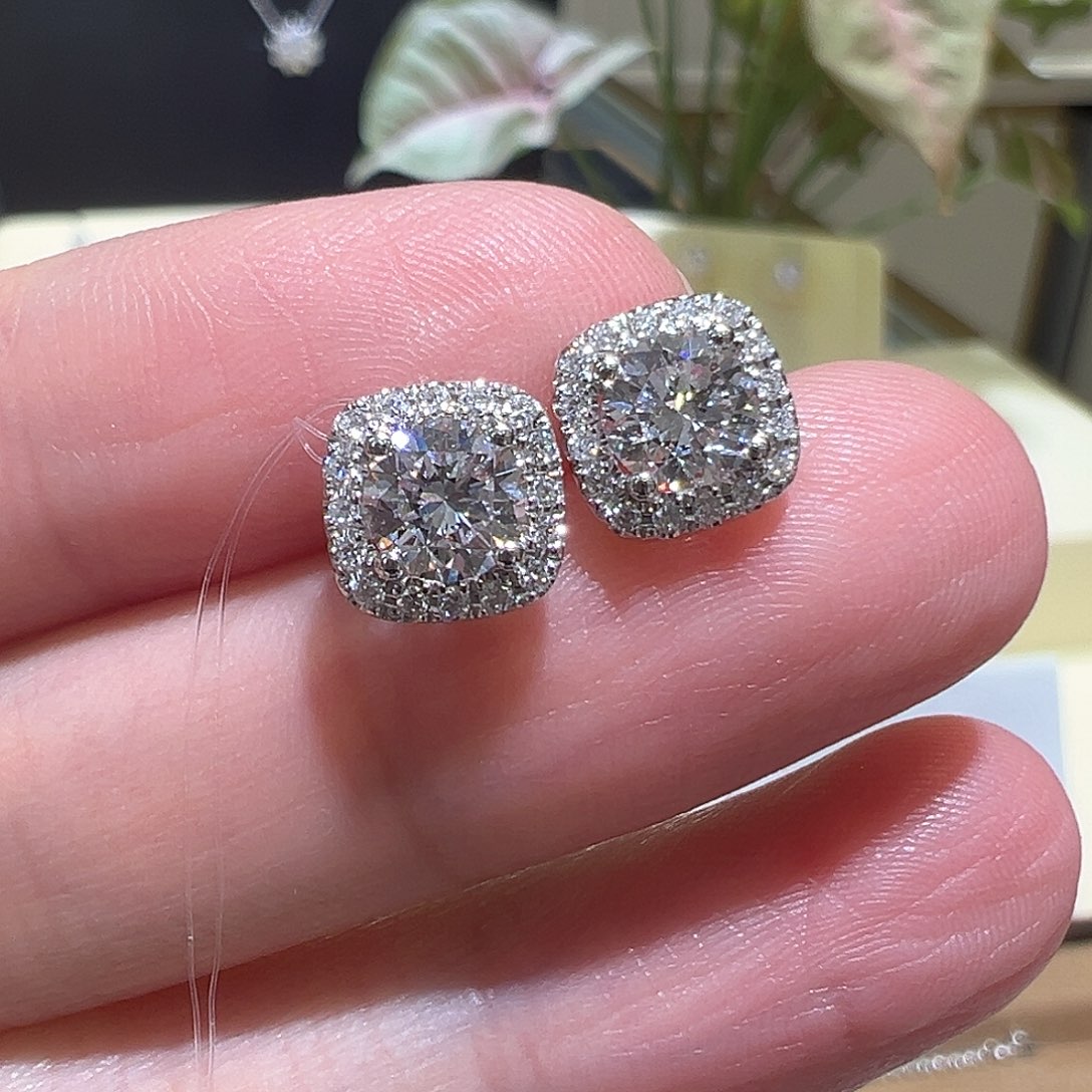 18K金镶嵌实验室培育钻石