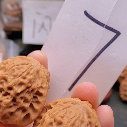 吊坠桃核37平谷大团圆