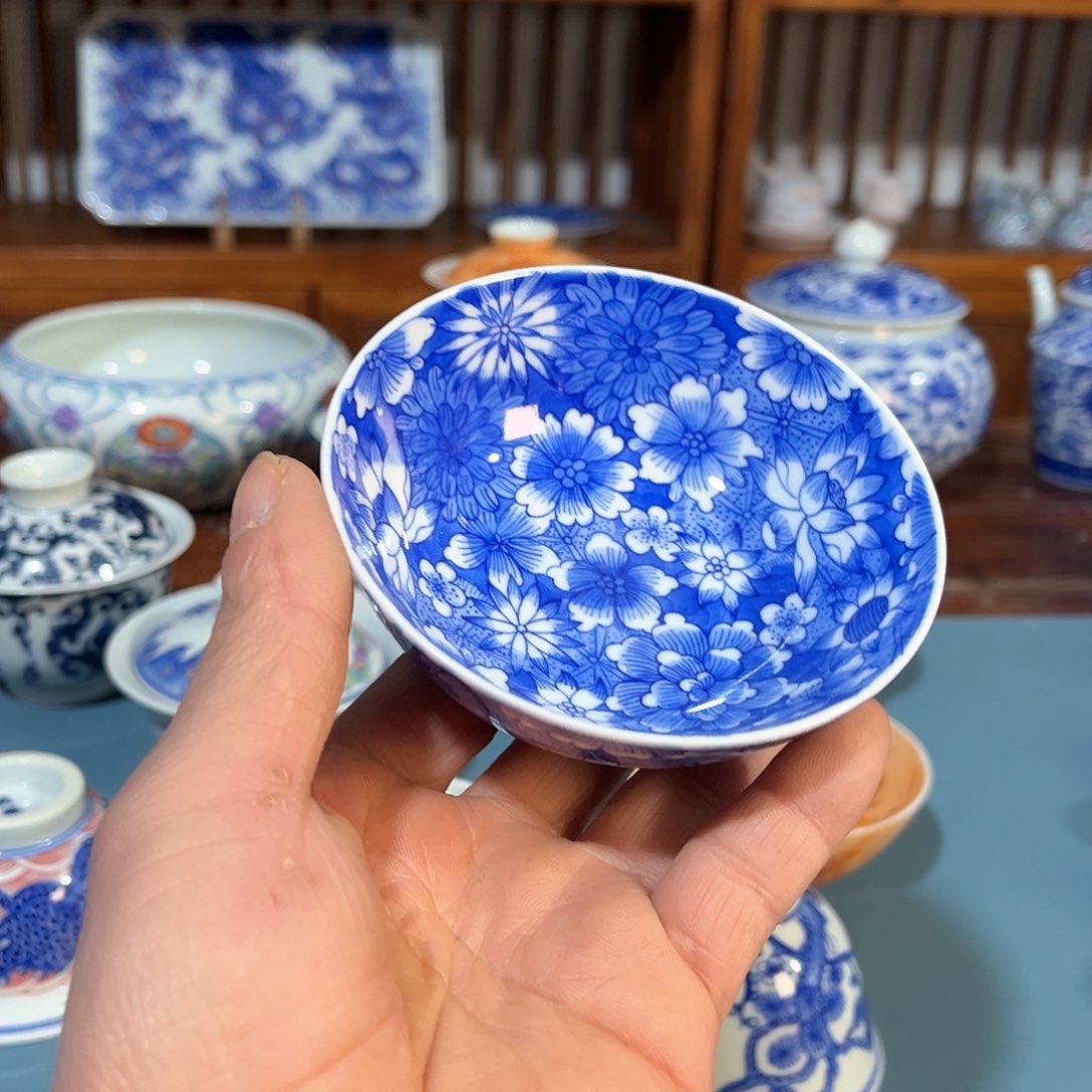 錡镇堂手工手绘杯