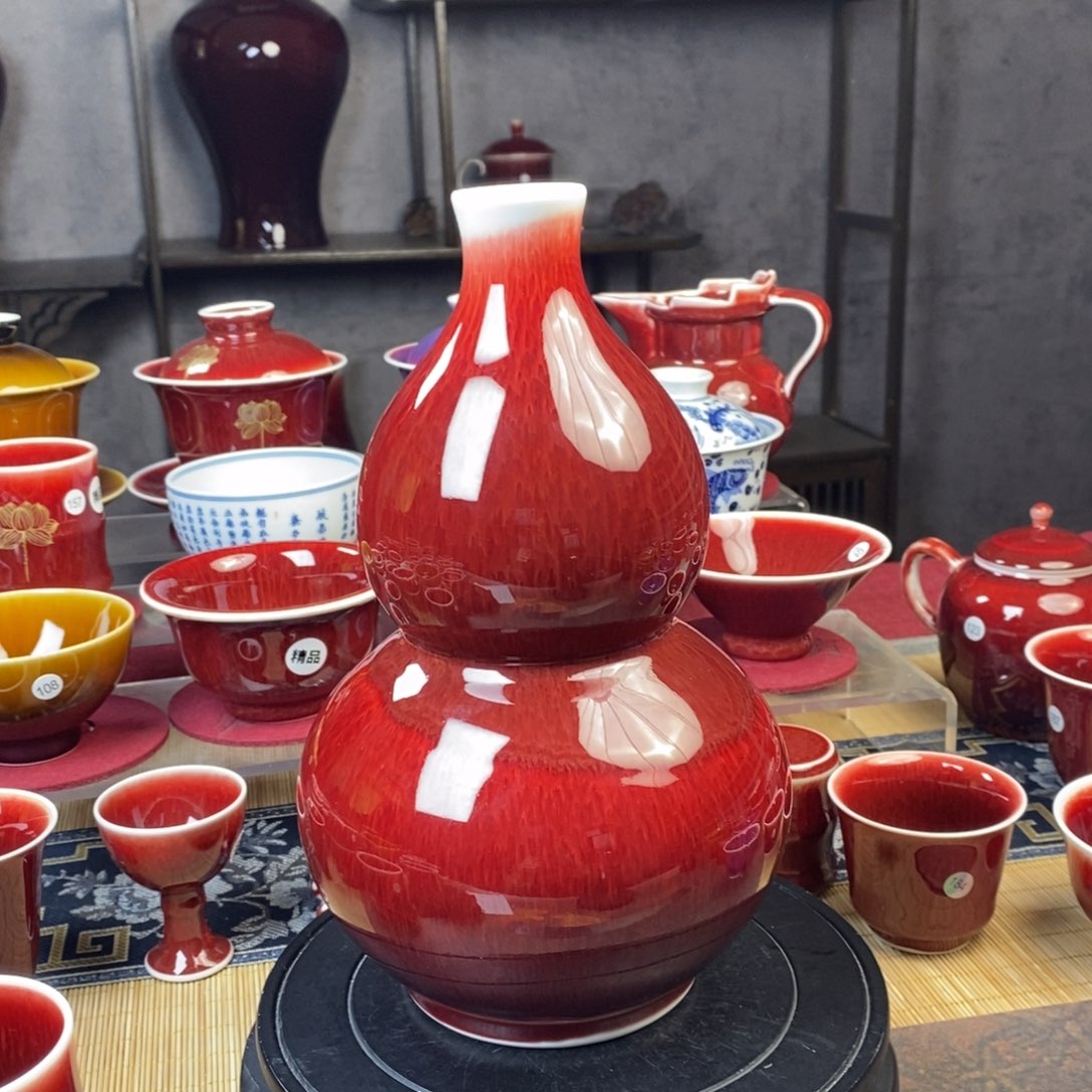 【闪购商品】景德镇名陶坊原矿郎红