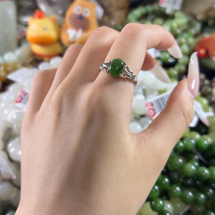 和田玉未镶嵌手链4