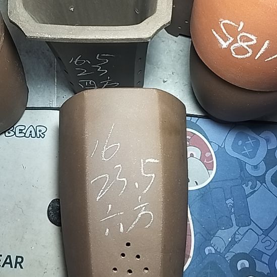 六方一个花泥微瑕