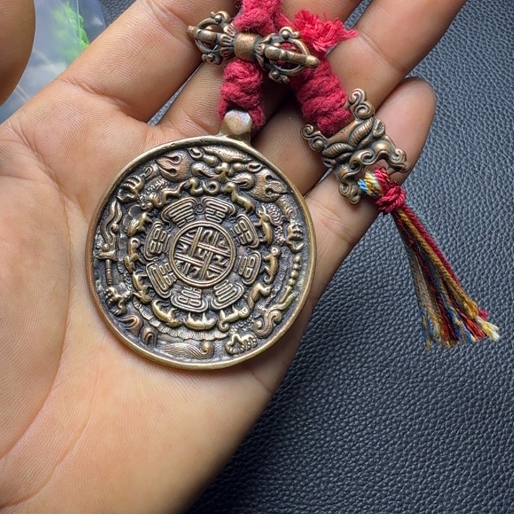 摩***子泥塑藏式风格九宫格..