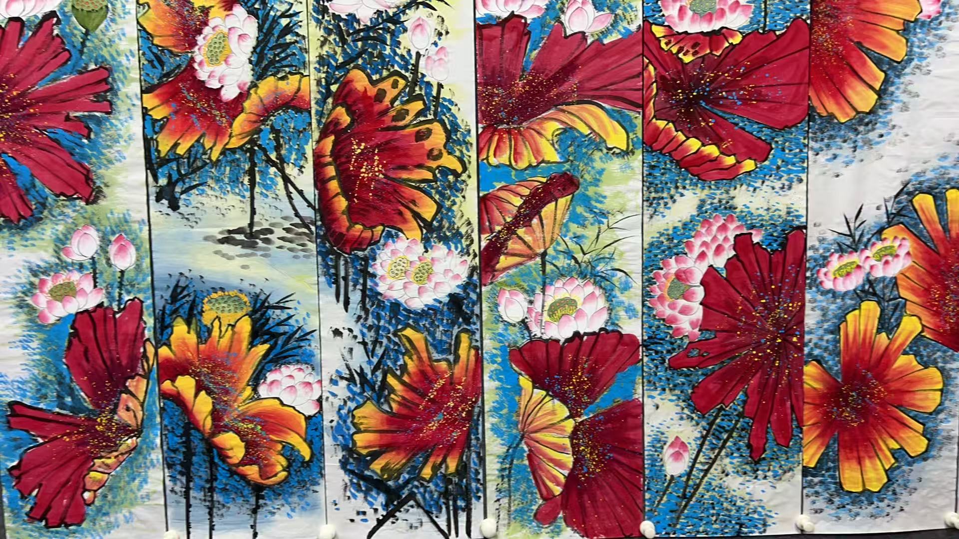 【树新】精品八条屏装饰画通用链接