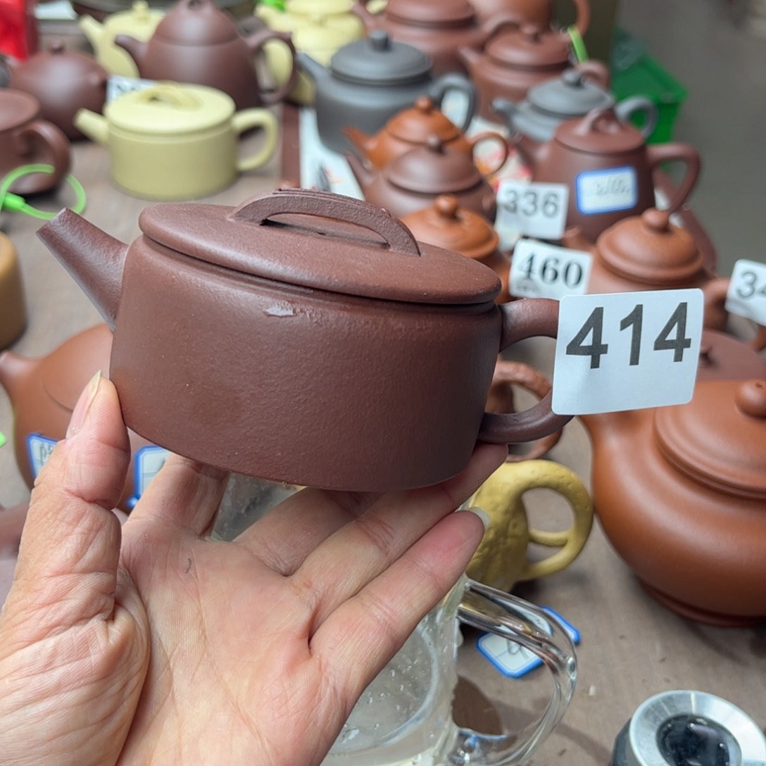 紫砂茶壶底槽清瑕疵160cc