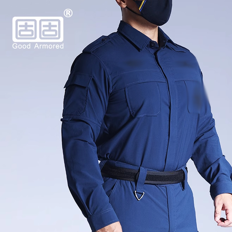 固固-浅蓝色战术服战术上衣战术裤