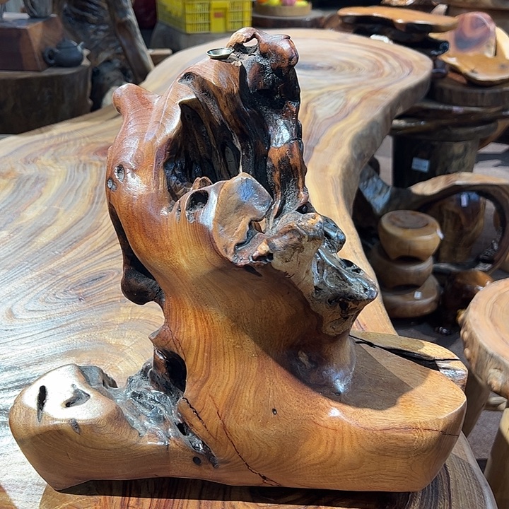 艾***羹香樟木香樟木摆件