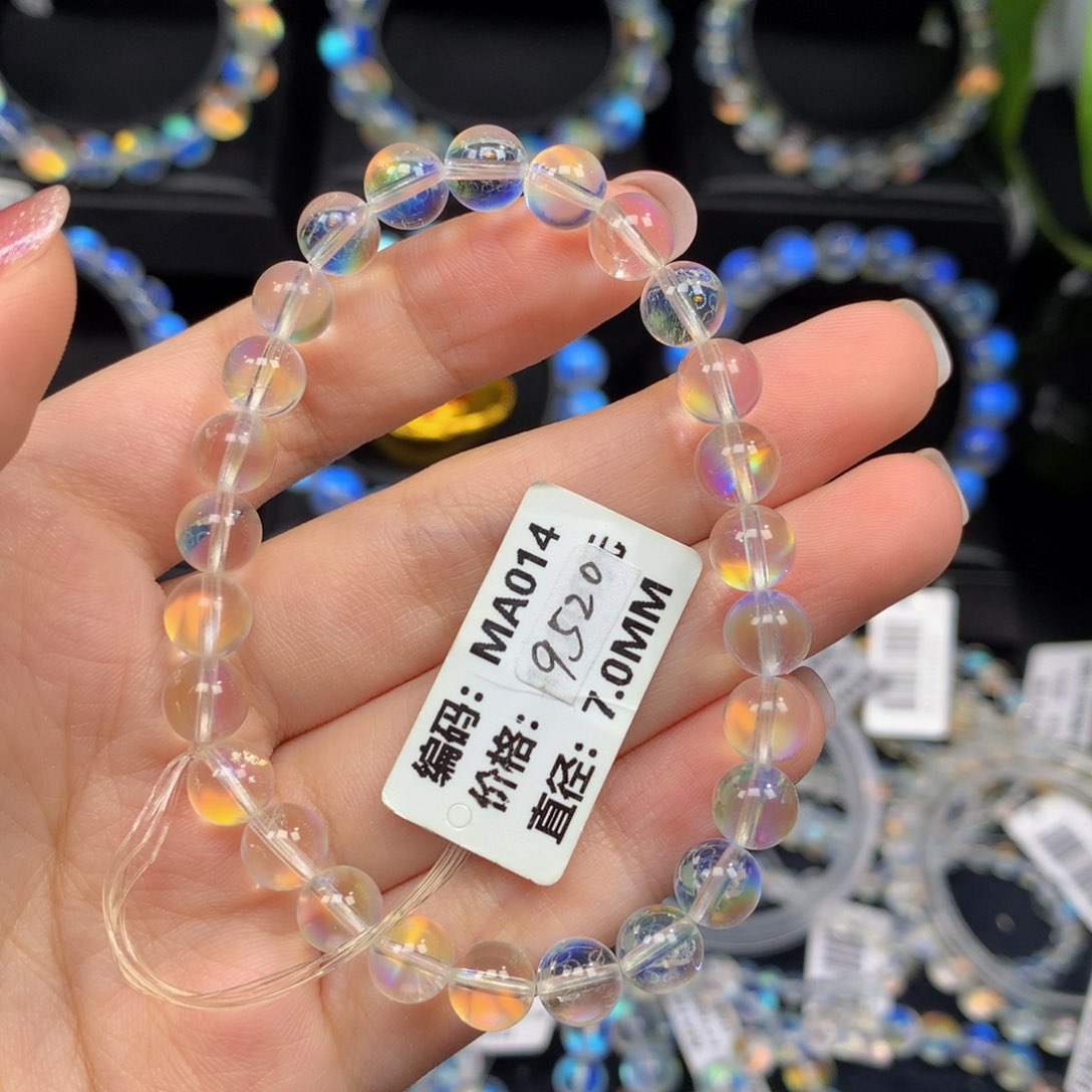 月光石手串未镶嵌MA014#7.0mm