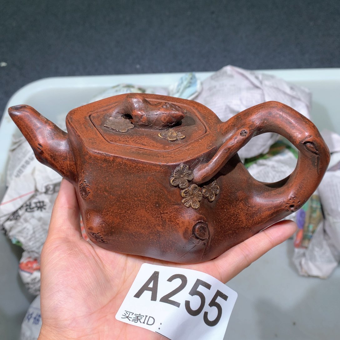 茶壶粗砂紫砂茶壶255