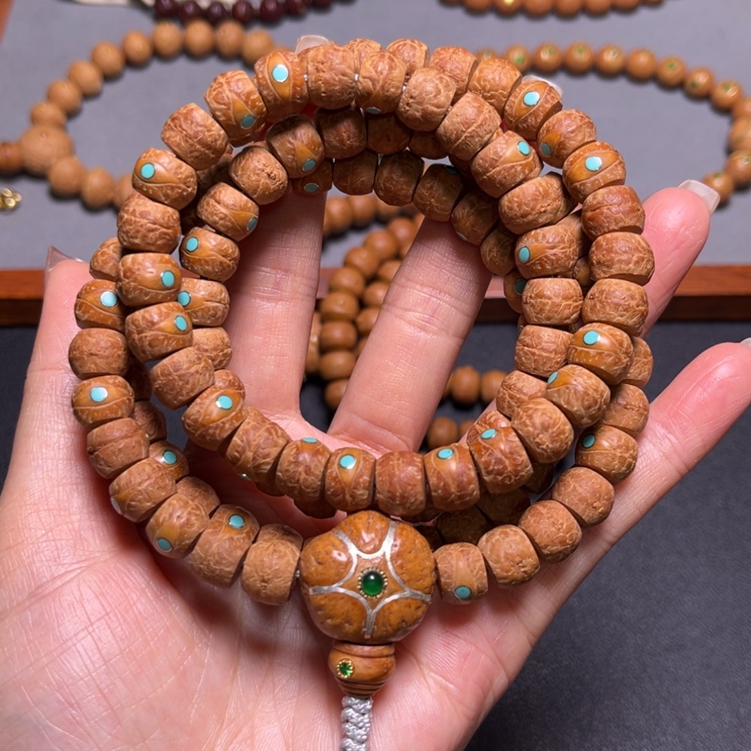 凤眼菩提吊坠10+mm2025精工藏式脖挂