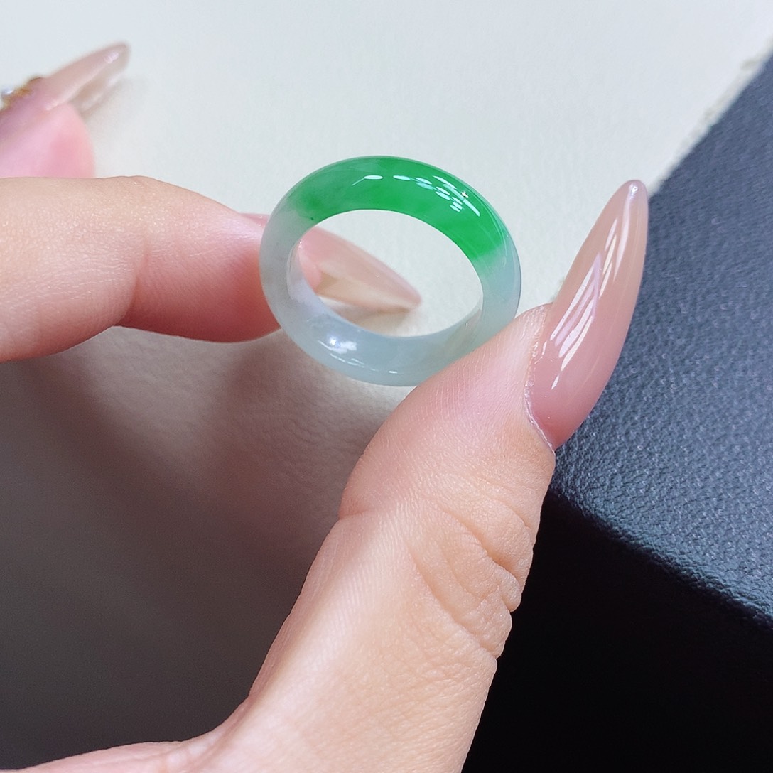 未镶嵌戒指翡翠12号