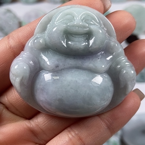 翡翠颈饰未镶嵌大佛福利