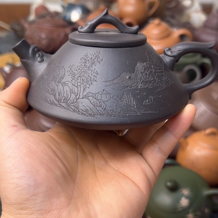 紫砂茶壶紫砂壶微瑕起痘