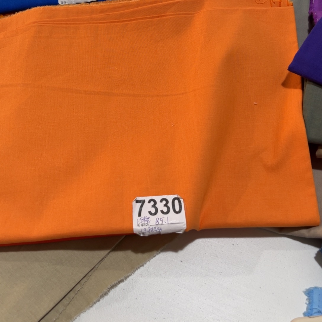 棉一米价纯棉巴胚平布1.4米宽果子85.1