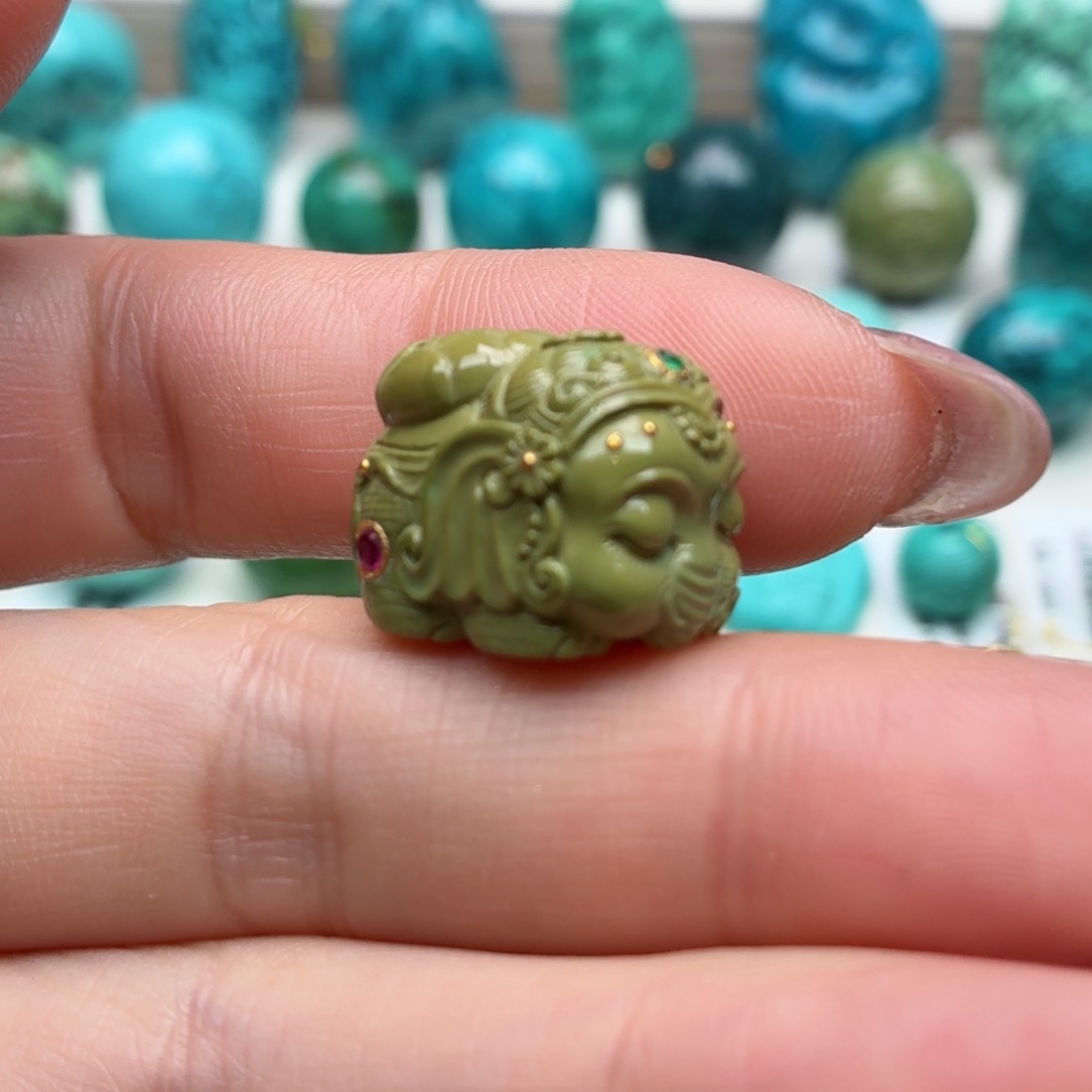 未镶嵌绿松石配饰