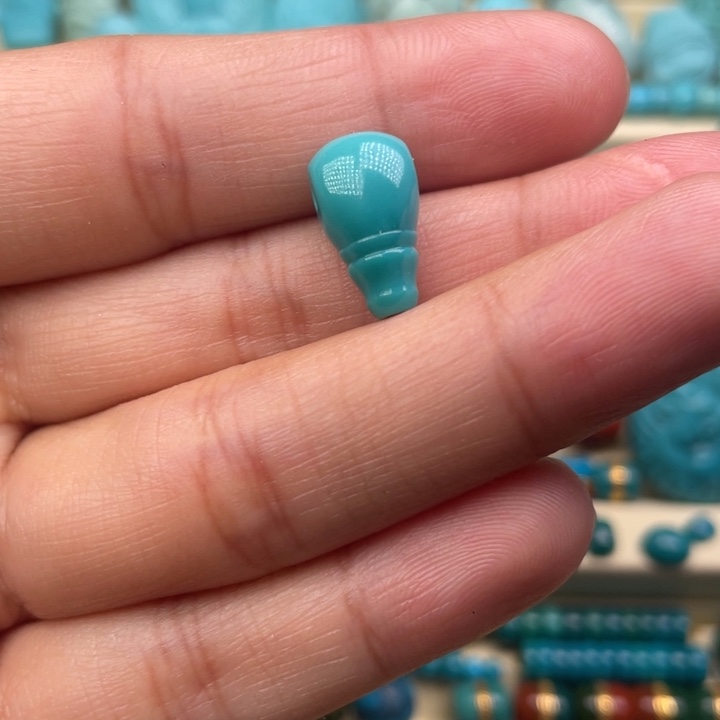 绿松石三通未镶嵌