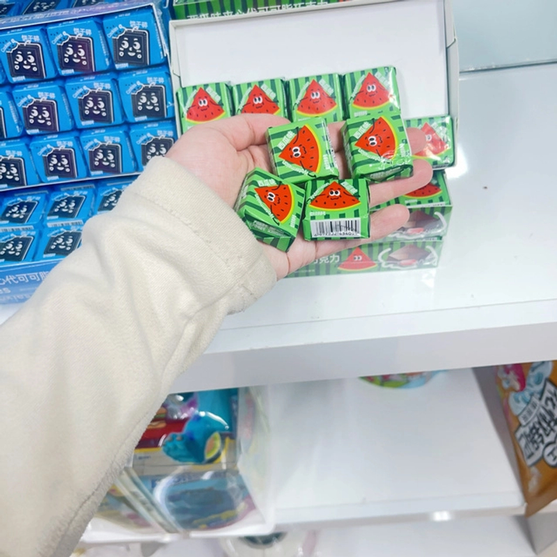 A百诺巧克力代可可脂夹心糖小方块饼干碎儿童分享下午茶追剧宿舍