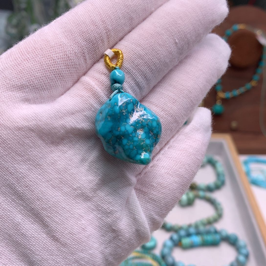 绿松石未镶嵌配饰