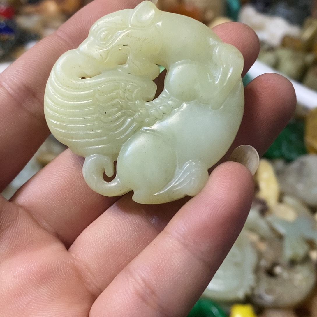 和田玉（糖玉）未镶嵌挂件