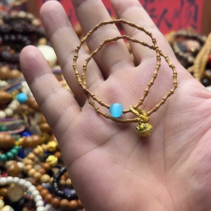 无非金属双圈橄榄竹节