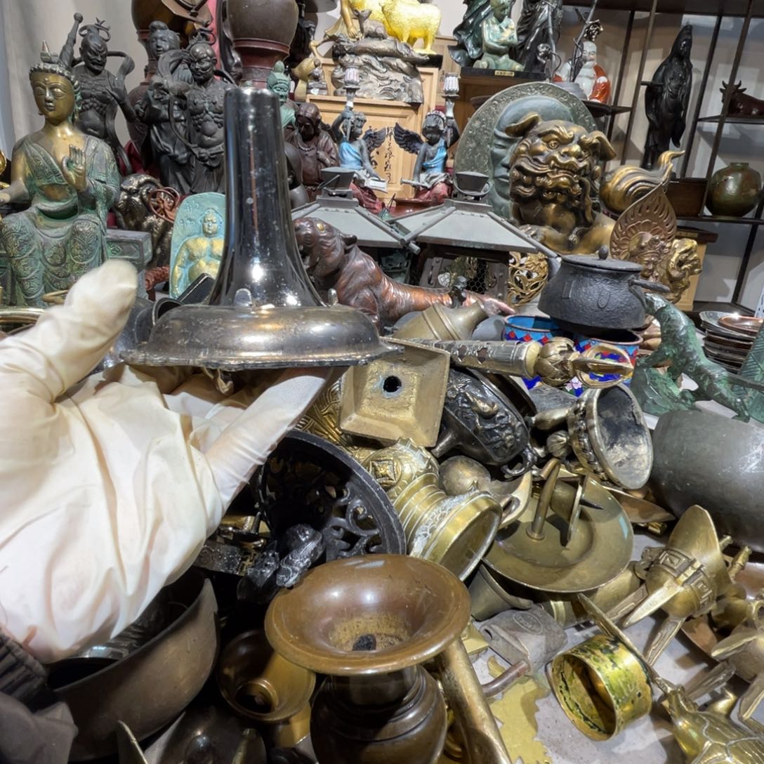 大阪回流铜器摆件26