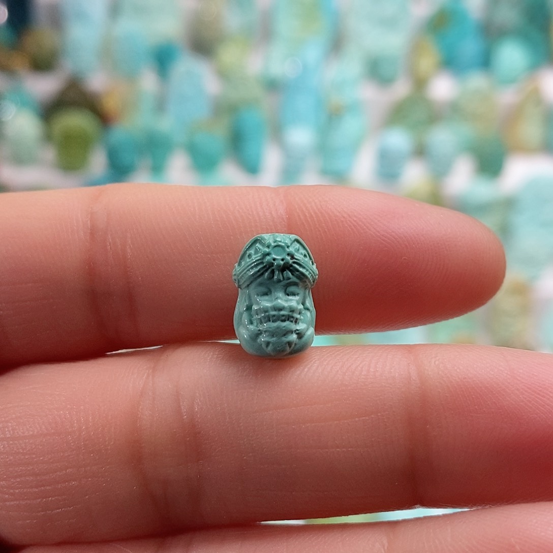 绿松石绿松石未镶嵌绿松石