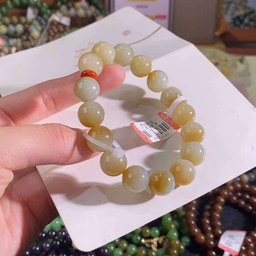 和田玉手链未镶嵌