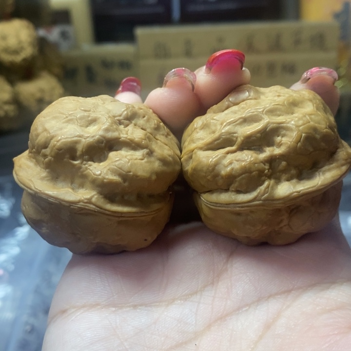 顺***6文玩核桃吊坠6金蟾疙瘩包