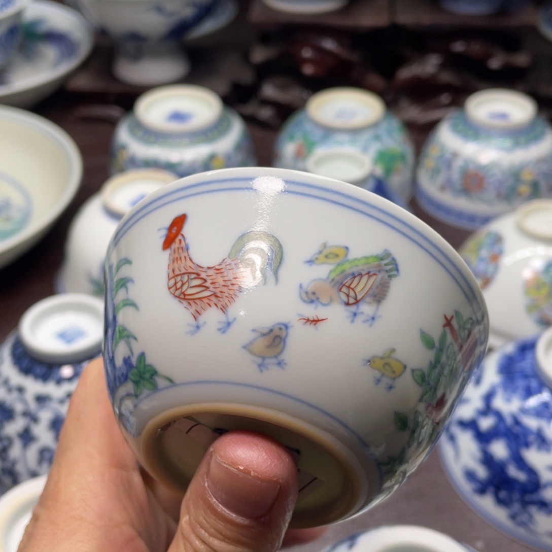 瓷片景德镇陶瓷现代手工陶瓷茶具