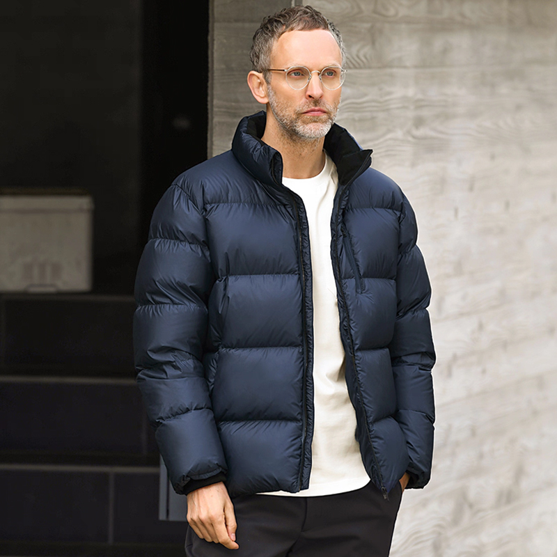 新品Z007男装90鹅绒时尚商务休闲羽绒服女款爆款2025新款正品