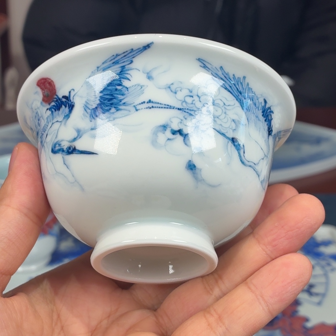 杯子瓷瓷姑娘景德镇陶瓷艺术