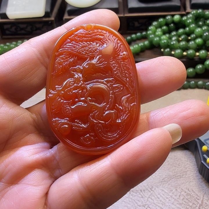 玛瑙/玉髓合金颈饰