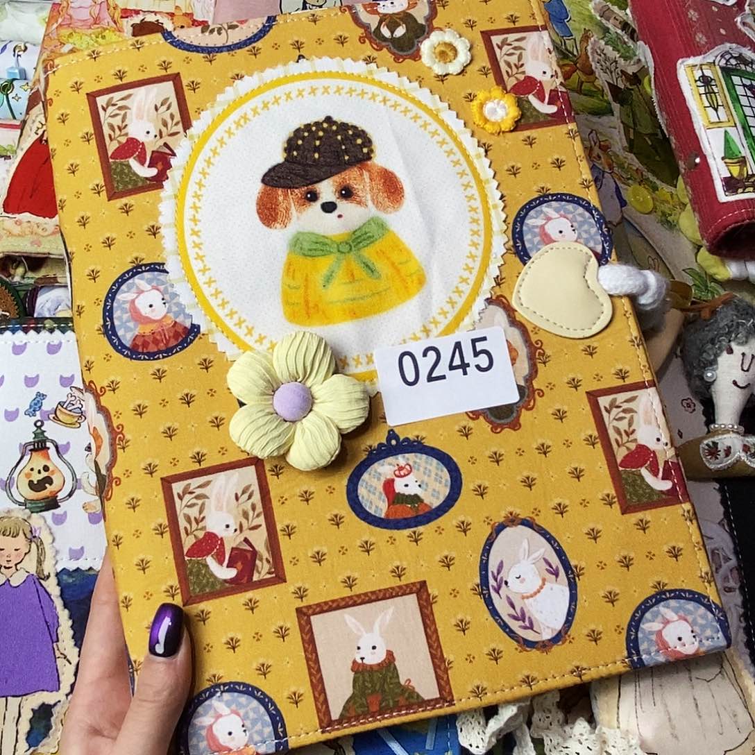 织绣b5活页送纸0245