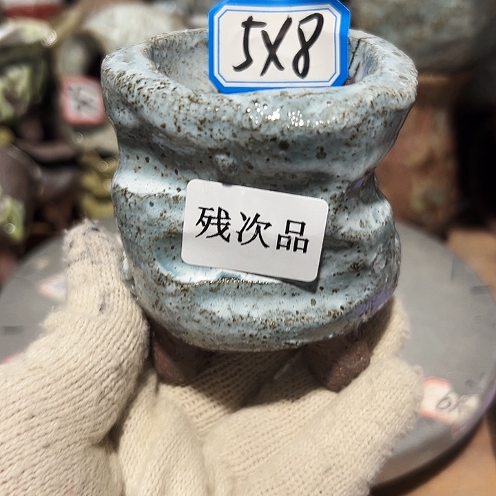 粗陶花盆制作就这样了，现在