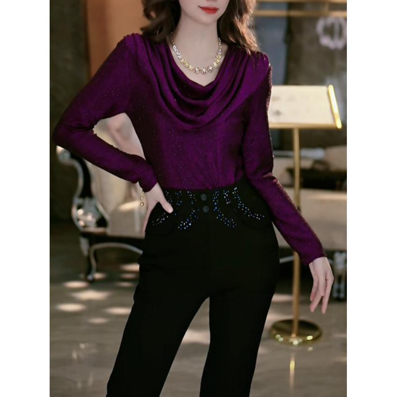 11-20【热情似火】重工时尚气质百搭羽绒微喇裤